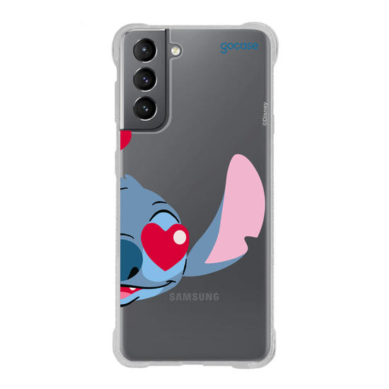 Capinha para celular  Stitch - Stitch Apaixonado