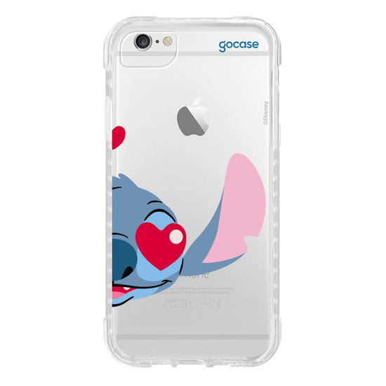 Capinha para celular  Stitch - Stitch Apaixonado