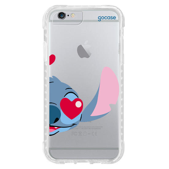 Capinha para celular  Stitch - Stitch Apaixonado