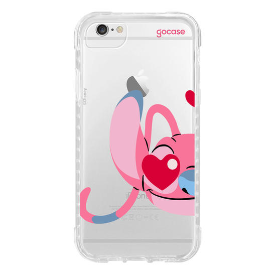 Capinha para celular  Stitch - Angel Apaixonada