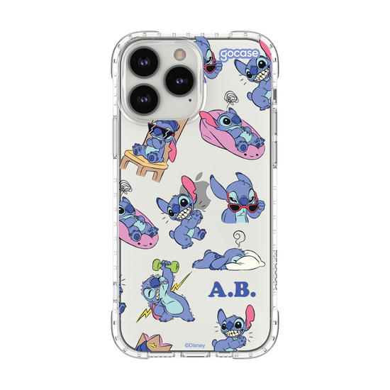 Capinha para celular  Lilo & Stitch - Funny Poses Pattern