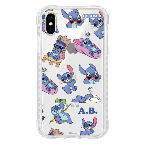 Capinha para celular  Lilo & Stitch - Funny Poses Pattern
