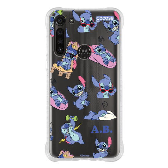 Capinha para celular  Lilo & Stitch - Funny Poses Pattern