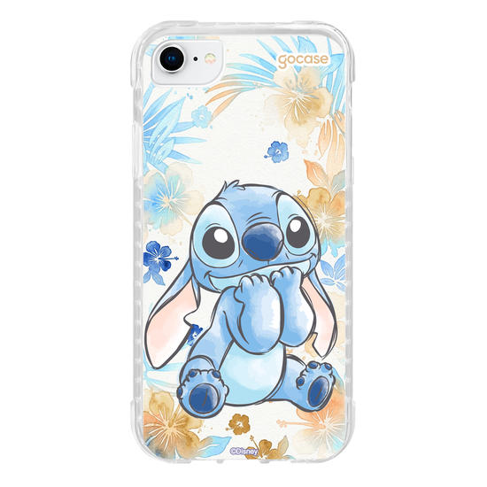 Capinha para celular  Lilo & Stitch - Stitch na Aquarela Tropical