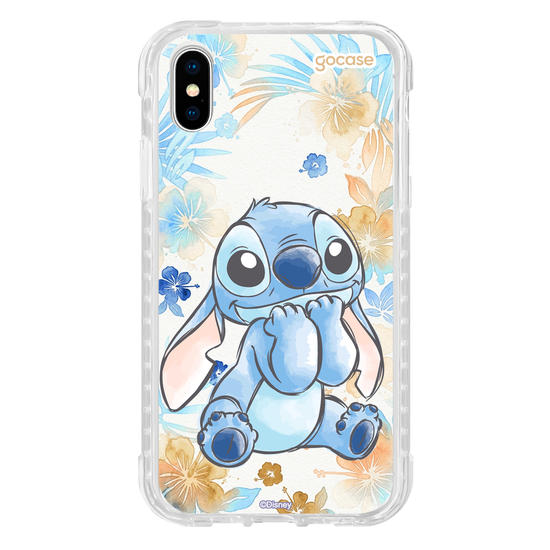 Capinha para celular  Lilo & Stitch - Stitch na Aquarela Tropical