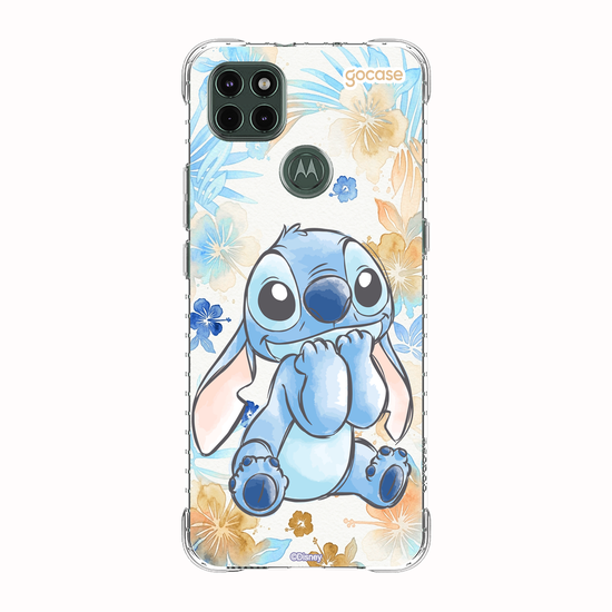 Capinha para celular  Lilo & Stitch - Stitch na Aquarela Tropical