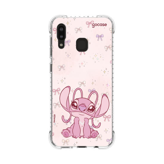 Capinha para celular  Lilo & Stich - Angel e os Lacinhos