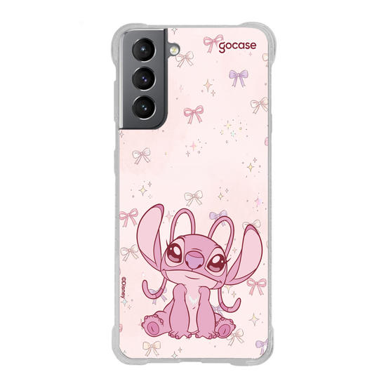 Capinha para celular  Lilo & Stich - Angel e os Lacinhos
