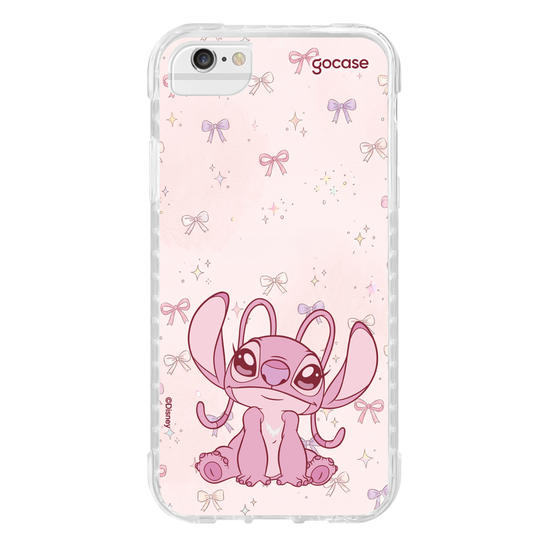 Capinha para celular  Lilo & Stich - Angel e os Lacinhos