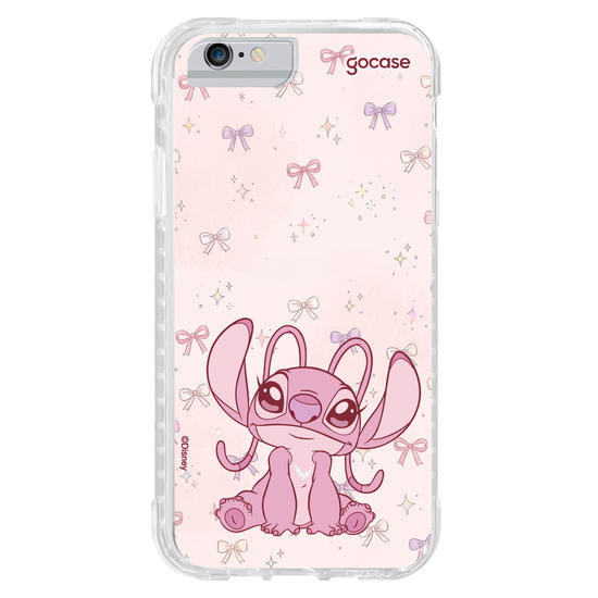 Capinha para celular  Lilo & Stich - Angel e os Lacinhos