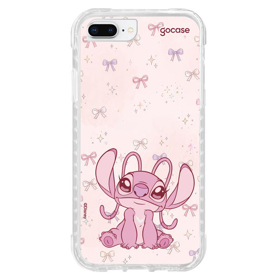 Capinha para celular  Lilo & Stich - Angel e os Lacinhos