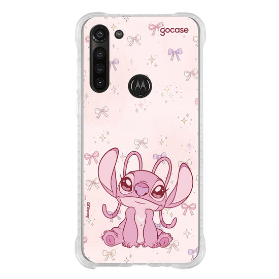 Capinha para celular  Lilo & Stich - Angel e os Lacinhos