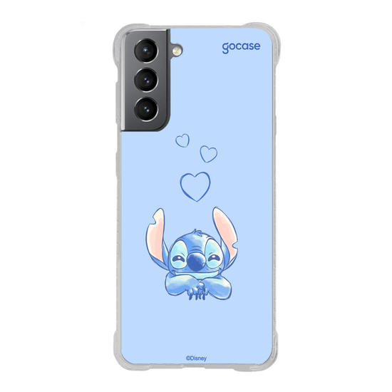 Capinha para celular  Lilo & Stitch - Coração Minimal