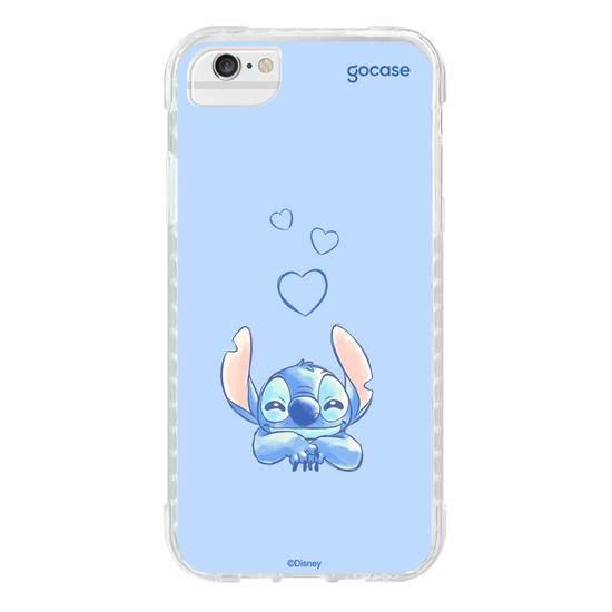 Capinha para celular  Lilo & Stitch - Coração Minimal