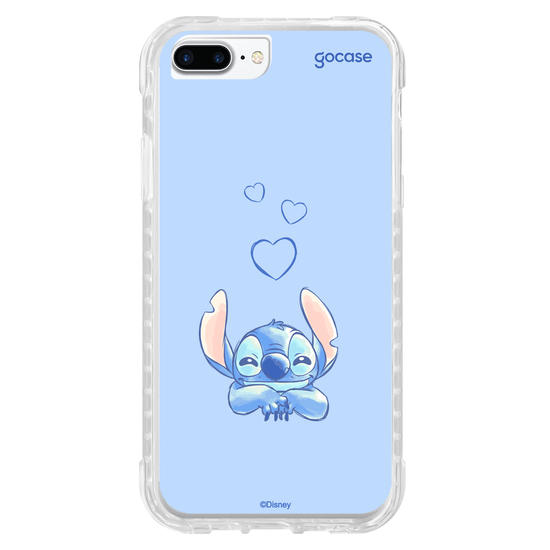 Capinha para celular  Lilo & Stitch - Coração Minimal