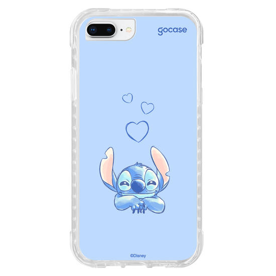 Capinha para celular  Lilo & Stitch - Coração Minimal
