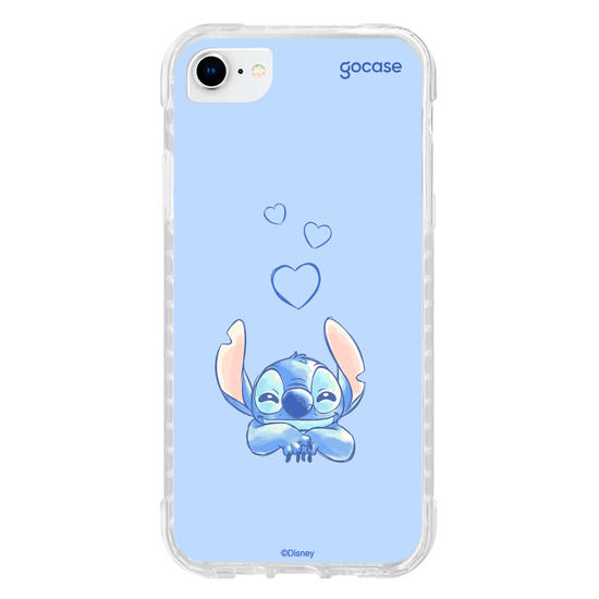 Capinha para celular  Lilo & Stitch - Coração Minimal