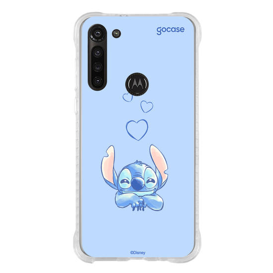 Capinha para celular  Lilo & Stitch - Coração Minimal