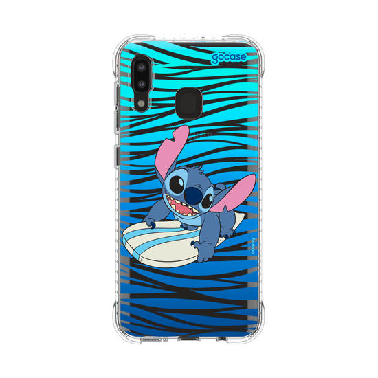 Capinha para celular  Lilo & Stitch - Surfando nas Ondas