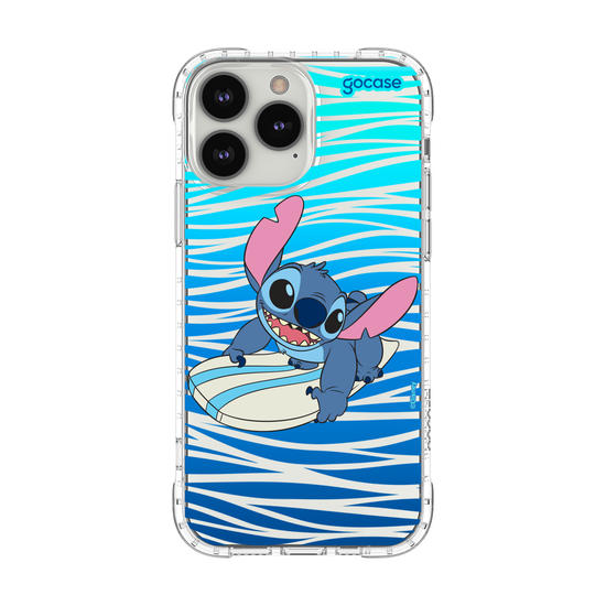 Capinha para celular  Lilo & Stitch - Surfando nas Ondas