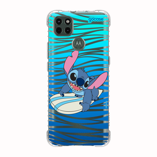 Capinha para celular  Lilo & Stitch - Surfando nas Ondas