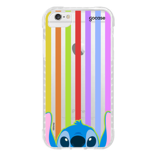 Capinha para celular  Lilo e Stitch - Listras Groovy