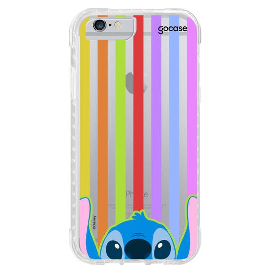 Capinha para celular  Lilo e Stitch - Listras Groovy