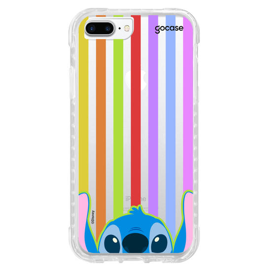 Capinha para celular  Lilo e Stitch - Listras Groovy