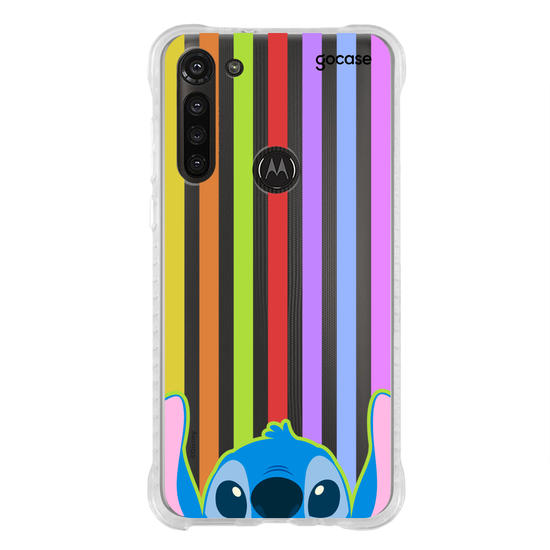 Capinha para celular  Lilo e Stitch - Listras Groovy