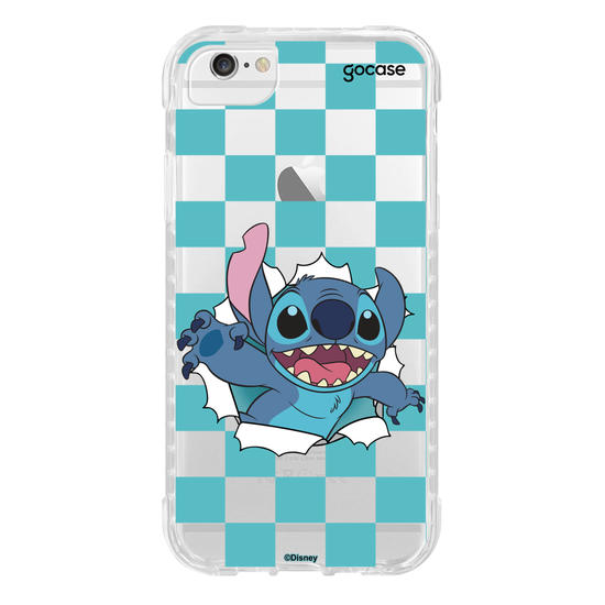 Capinha para celular  Lilo e Stitch - Xadrez com Fofura