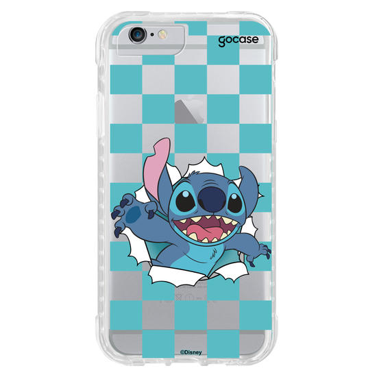 Capinha para celular  Lilo e Stitch - Xadrez com Fofura