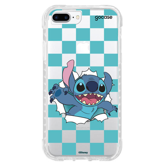 Capinha para celular  Lilo e Stitch - Xadrez com Fofura