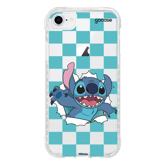 Capinha para celular  Lilo e Stitch - Xadrez com Fofura