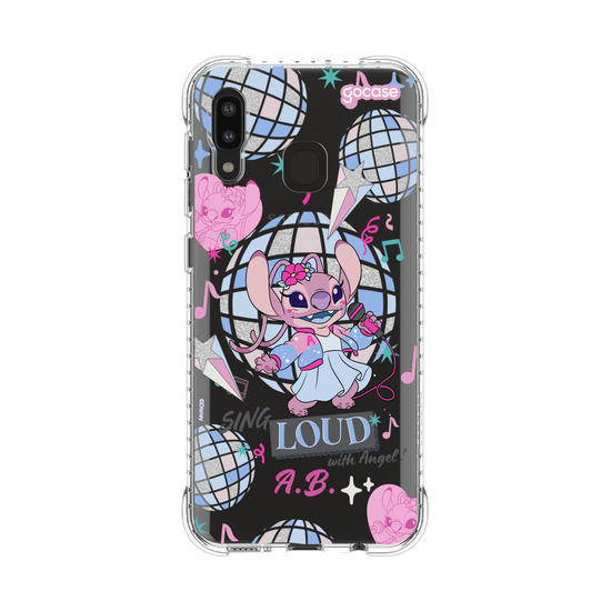 Capinha para celular  Lilo & Stitch - Angel Popstar Disco