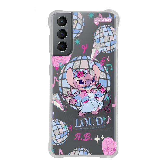 Capinha para celular  Lilo & Stitch - Angel Popstar Disco