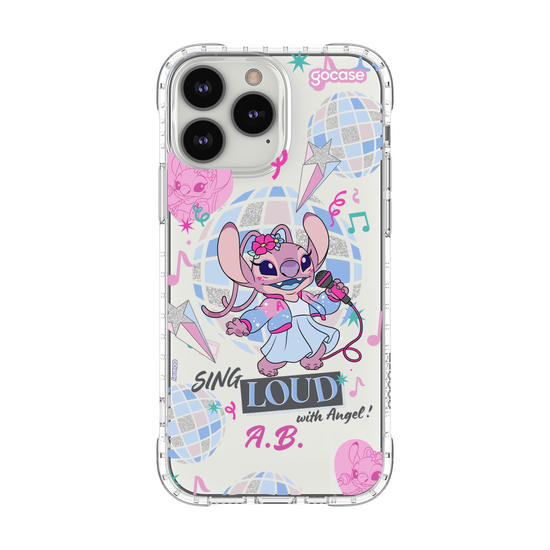 Capinha para celular  Lilo & Stitch - Angel Popstar Disco