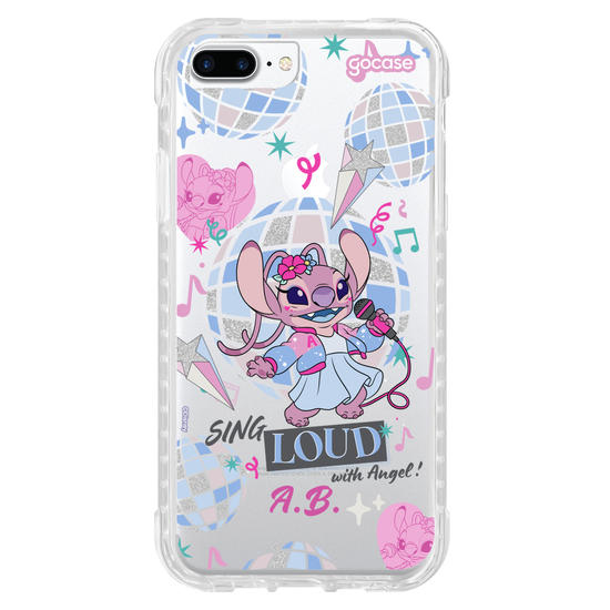 Capinha para celular  Lilo & Stitch - Angel Popstar Disco