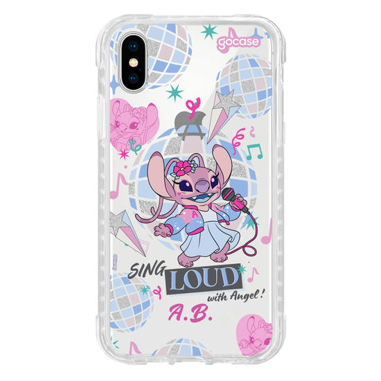 Capinha para celular  Lilo & Stitch - Angel Popstar Disco