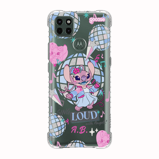 Capinha para celular  Lilo & Stitch - Angel Popstar Disco