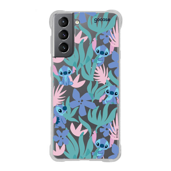 Capinha para celular Lilo & Stitch - Stitch Folhas