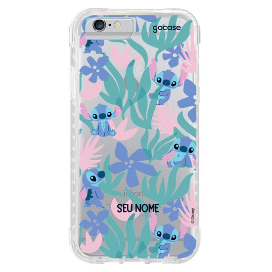 Capinha para celular Lilo & Stitch - Stitch Folhas