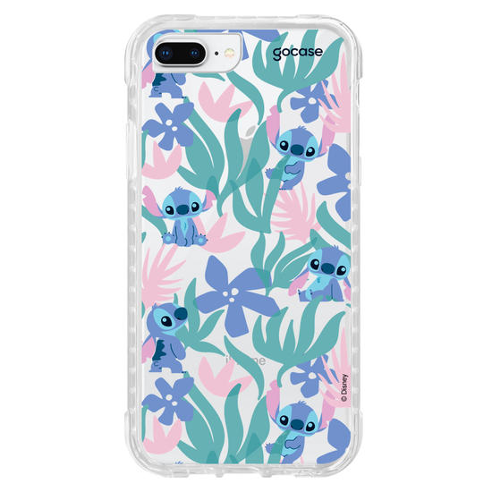 Capinha para celular Lilo & Stitch - Stitch Folhas