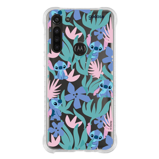 Capinha para celular Lilo & Stitch - Stitch Folhas