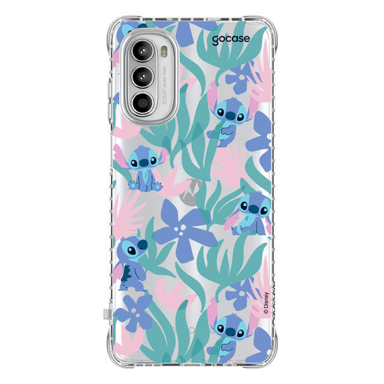 Capinha para celular Lilo & Stitch - Stitch Folhas
