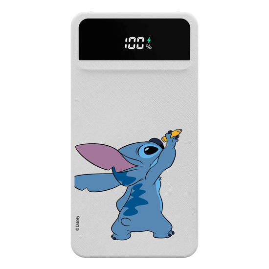 Carregador Portátil Turbo 10000mah - Lilo & Stitch - Stitch Lettering