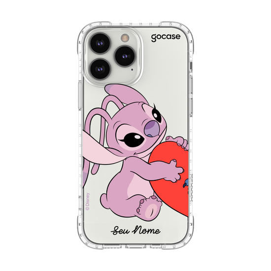 Capinha para celular Lilo & Stitch - Angel Coração