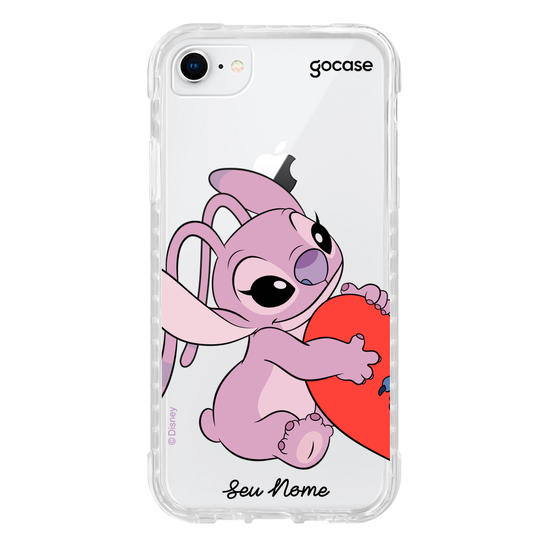 Capinha para celular Lilo & Stitch - Angel Coração