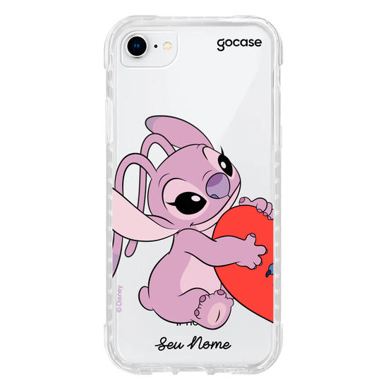 Capinha para celular Lilo & Stitch - Angel Coração