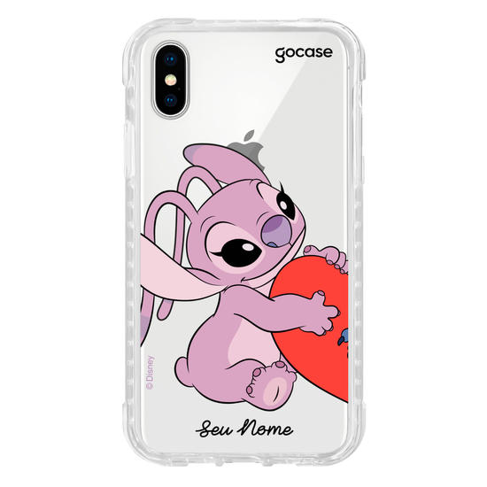 Capinha para celular Lilo & Stitch - Angel Coração