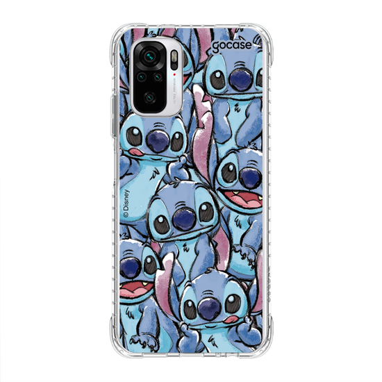 Capa para Xiaomi Redmi 10 Oficial da Disney Stitch Azul - Lilo & Stitch